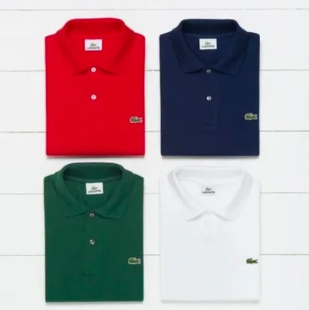 Authentic lacoste polo tshirts