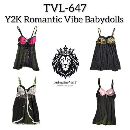 Y2K Romantic Vibe Babydolls (TVL-646)