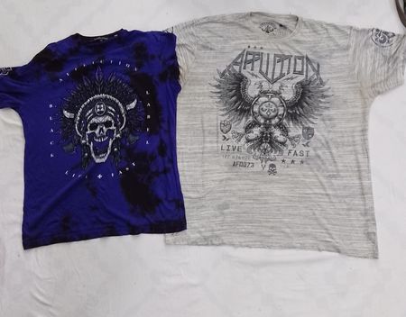 CR8380 VINTAGE SKULL T-SHIRTS
