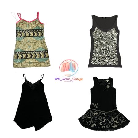 Y2K Party Midi Dress ( 082 )