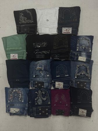 Miss Me & True Religion Skinny Jeans (AV-002)