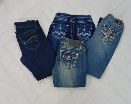 CR8393 Y2K FLARE JEANS