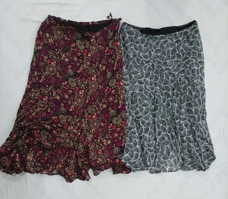 CR8396 Y2K POLY SKIRTS