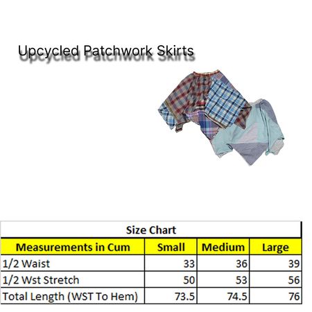 Upcycled Patchwork Skirts
