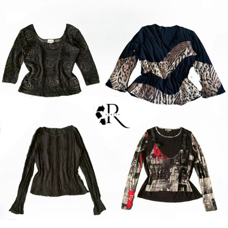 Y2K Earthy Tone Girls Full sleeves Tops RW1951