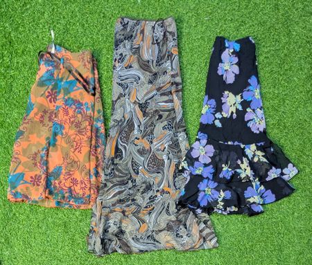 5553 - Y2K Style Maxi and Midi Skirt
