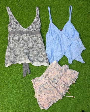 5555 - Y2K Style Cami Tops