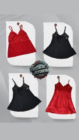 Y2K Lace Sleepwear Cami Tops