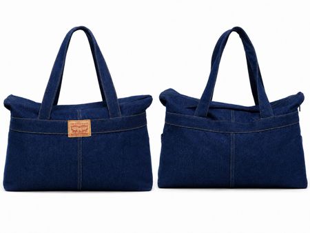 CR1593 Upcycled Denim Tote Bag