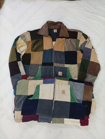 CR8400 UPCYCLED CARHARTT CORDUROY JACKETS