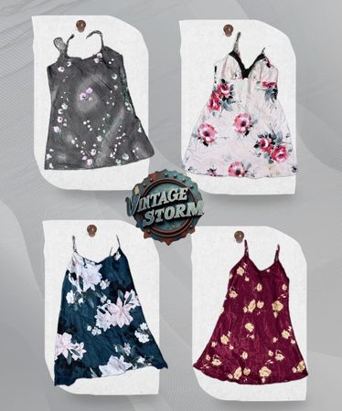 Y2K Floral Twist Cami Tops