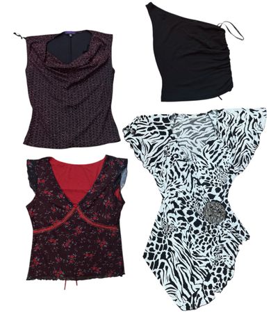 Y2K Tropical Tops 15 pcs At 867