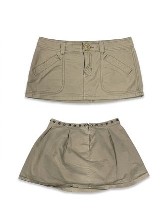 (FV-1418) Y2K Mini Skirts