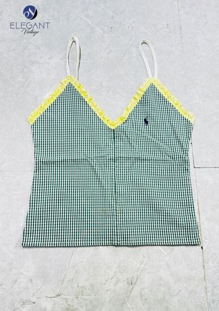 UPCYCLED Gingham Cami Tops - EVR0555