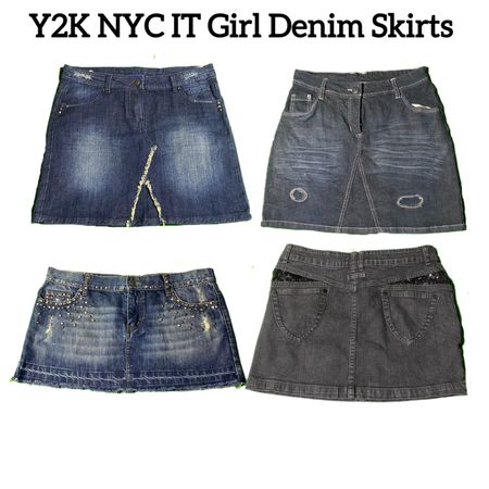 Y2K NYC IT Girl Denim Skirts TY-028