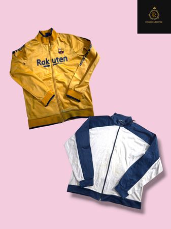Mixed brand track jackets