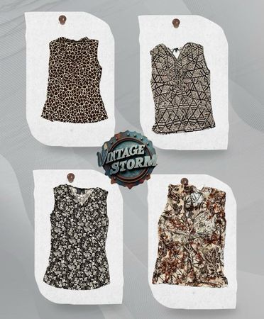 Y2K Pure Twist Poly Blouse