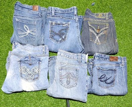 WALLFLOWER AND OTHER BRAND JEANS (MRB6)