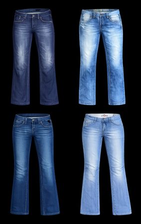 Y2k straight/bootcut/flared mixed denim pant VCH 085