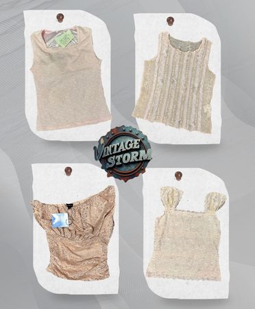 Y2K Blush Envy Poly Blouse
