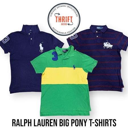 T2674 Ralph Lauren Big Pony👕 T-Shirts