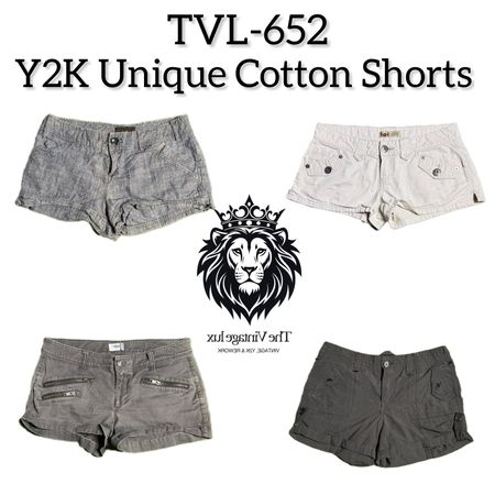 Y2K Unique Cotton Shorts (TVL-652)