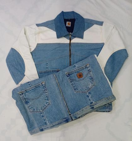 CR8422 UPCYCLED CARHARTT JACKETS