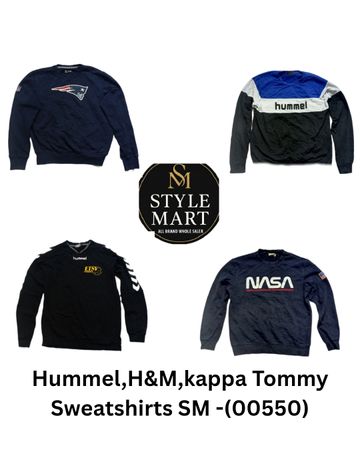 Tommy Hilfiger, hummel,Reebok,NFL,H&M Sweatshirts SM - ( 00550)