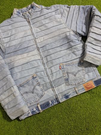 Jaqueta de denim Levi's upcycle