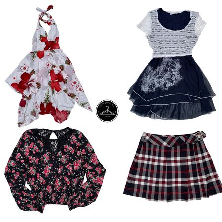 Y2K Coquette Fairycore Floral Mix Bundle (TG-002)