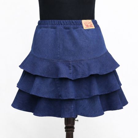 CR1601 Upcycled Denim Co-Ord Set