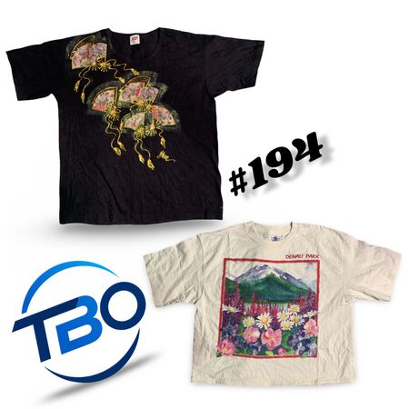 Single Stitch Printed T Shirts. #194