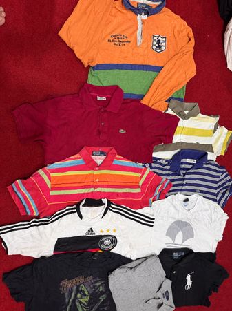 T-shirt Ralph Lauren e Lacoste