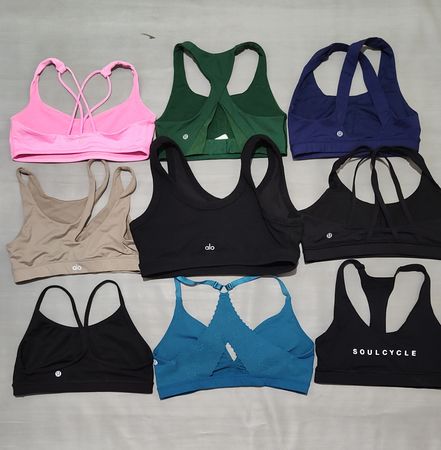 Alo and Lululemon Bra