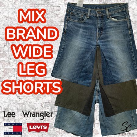 Mix Brand Wide Legs Shorts