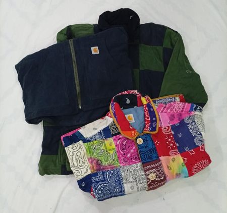CR8454 UPCYCLED MIX STYLE JACKETS