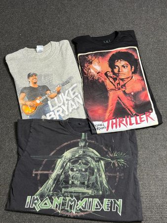 Music Print T Shirts