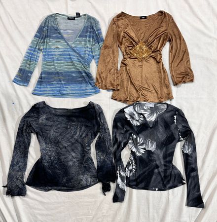 Y2k blouse (374)