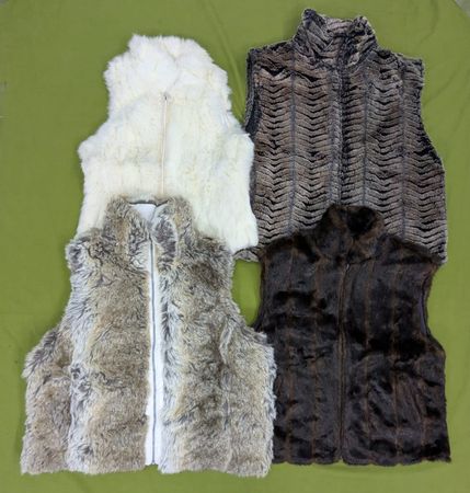 💥 RV3489 Gilets en fourrure