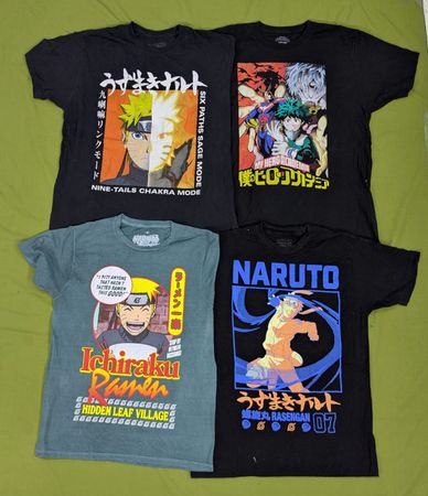 💥 RV3499 T-shirts de dessin animé japonais