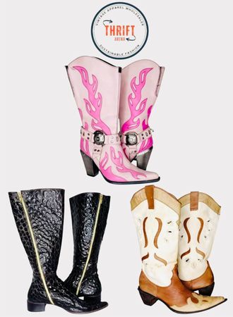 T2681 Bottes de Mode Y2K 🥾