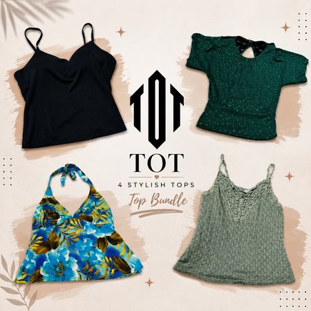 Y2K Vintage Summer Tops Bundle