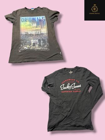 t-shirts imprimés de marque