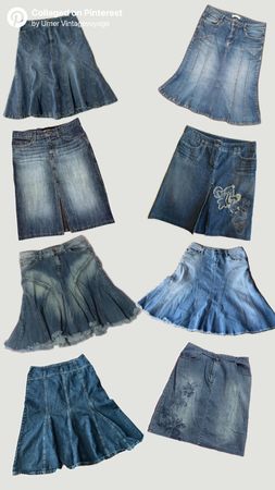Y2K Denim Skirts - (14/05)