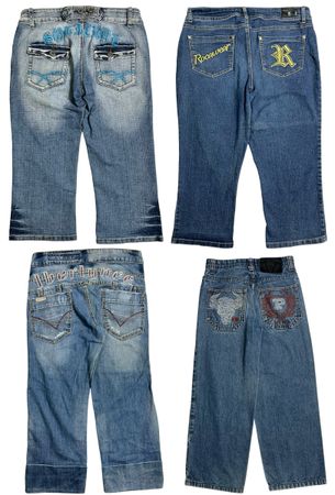 The Ultimate 2000s: Vintage Denim Capri: TT-260