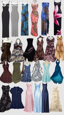 Y2K Floral & Printed Dresses - (14/05)