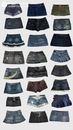 Y2K Denim Skirts - (14/05)