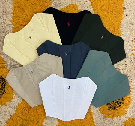 Up Cycled Polo Ralph Lauren Woman Cotset