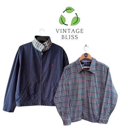 Chaqueta Harrington de Polo Ralph Lauren reciclada