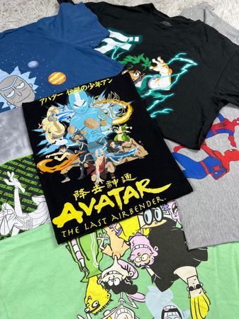 Cartoon printed t-shirts